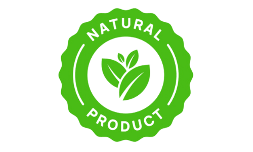 Natural supplement product badge